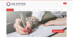 Desktop Screenshot of dmsystem.edu.pl